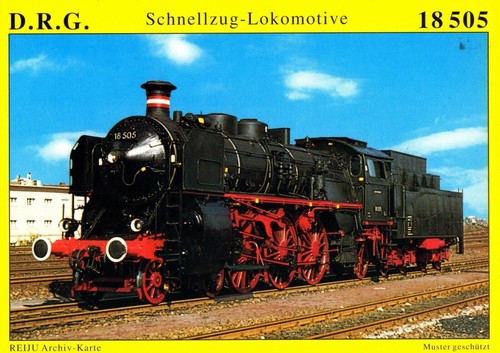 Cartolina locomotiva treno - locomotiva,