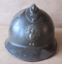 ELMETTO ADRIANO FRANCESE SECONDA GUERRA MONDIALE MODELLO 1926 M26 / SAPPER / SAPEURS
