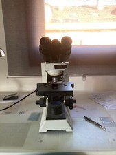 microscopio binoculare usato