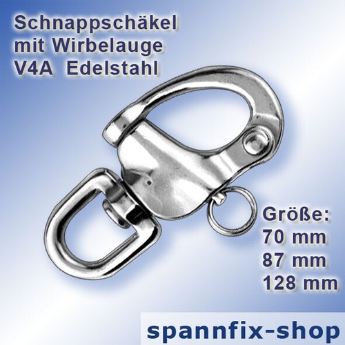 Manette scatto schäkel con - scatto,