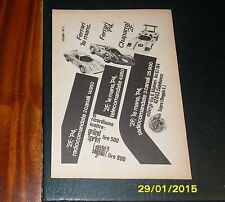 Advertising Italian Pubblicità Werbung: ELLEGI MACCHINE TELECOMANDATE**1969**