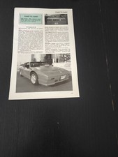 1990 COAST TO COAST TR PIRANHA 2.8 XRAY AUTO PRODUZIONE CARATTERISTICHE VINTAGE