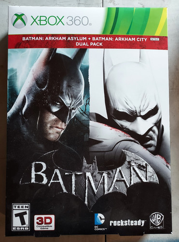 Xbox 360 batman arkham - 360, dual
