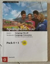 LIBRO DI TESTO USATO SCUOLA SUPERIORE - SPOTLIGHT ON YOU VOL. 0 + CD