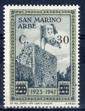 SAN MARINO 1942 Arbe soprastampato MH*