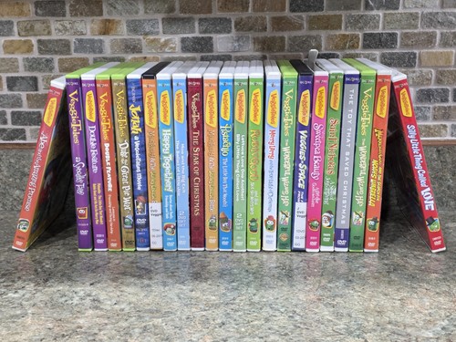 Veggietales dvd lot kids - veggietales,