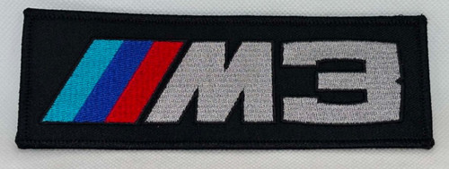 Bmw black cloth logo - 'm3, '