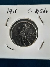 MONETA REPUBBLICA 1978  50