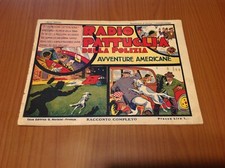 RADIO PATTUGLIA DELLA POLIZIA anno 1935 # 1 Ed. NERBINI