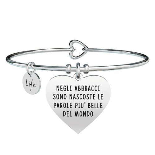 Bracciale rigido kidult love - bracciale,