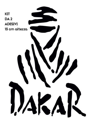Kit adesivi sticker dakar - kit,