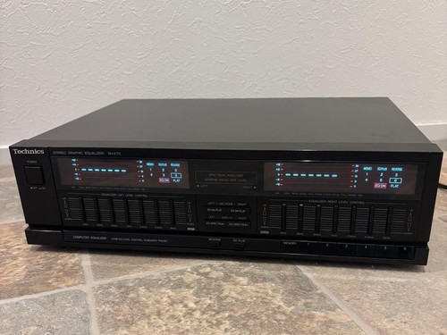 Technics e70 graphiceq - technics,