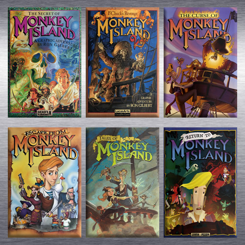 Monkey island series - monkey,