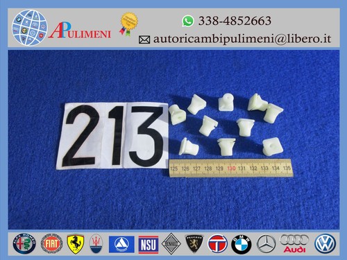 Clip molletta 10pz madrevite - molletta,