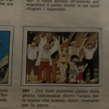 FIGURINA N. 209 DANGUARD  PANINI 1980 ORIGINALE OTTIMA DA RECUPERO