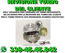 TURBINA TURBOCOMPRESSORE 711009 MERCEDES BENZ CLASSE C 270 CDI  REVISIONATO 