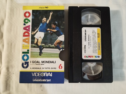 Vhs goleada goal mondiali - vhs,