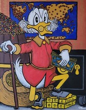 Quadro Dipinto A Mano Arte