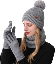 Set Sciarpa Guanti Cappello