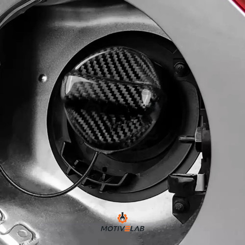 Cover carbonio tappo - cover, benzina