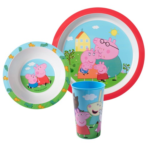 Peppa pig set colazione - pig,