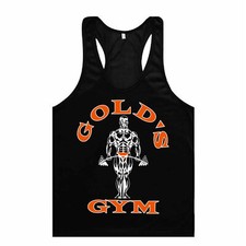 Nuovo Top Stringer Vest Golds Palestra Uomo Muscolo Joe Allenamento Bodybuilding Ta