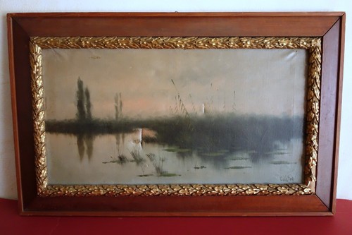 Leo castro quadro olio - quadro, su