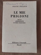 LE MIE PRIGIONI , SILVIO PELLICO , 1953 , RIZZOLI