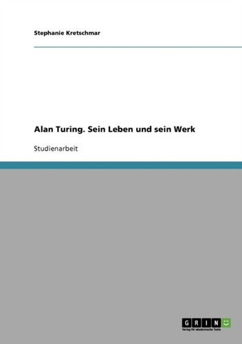 Kretschmar alan turing sein - -,