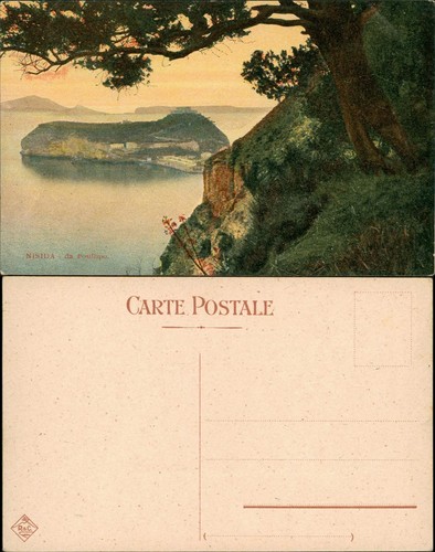Cartolina nisida veduta - cartolina,