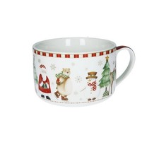 Tazza colazione natale cm - 12,