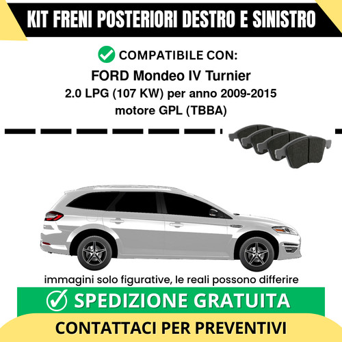 Pastiglie freno posteriori - pastiglie,
