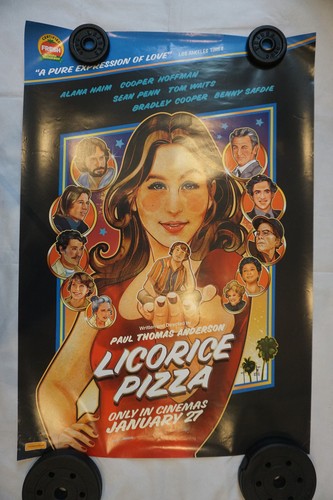 Poster film pizza - , liquirizia