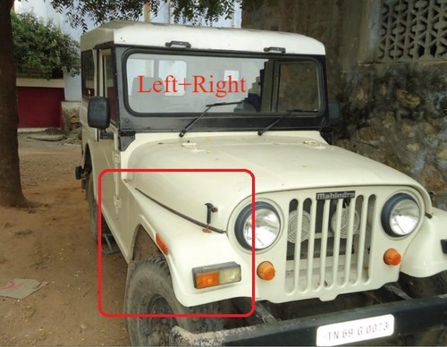 Parafango ricambio per jeep - parafango,