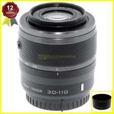Obiettivo Nikon 1 Nikkor 30/110mm f3,8-5,6 VR nero per fotocamere mirrorless.