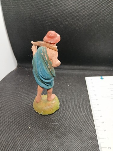 Personaggio presepe vintage - personaggio,
