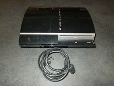 Playstation 3 Ps3 Fat 80 Gb Guasta per pezzi di ricambio non funzionante