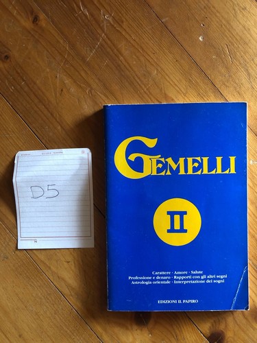 Libro segno zodiacale - , gemelli