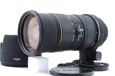 Eccellente + 5 Sigma 50-500 mm f/4-6.3 APO DG per Sony Minolta attacco A con cappuccio