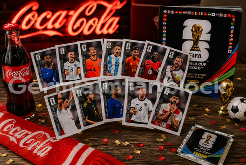 Set completo adesivi coca - 12,