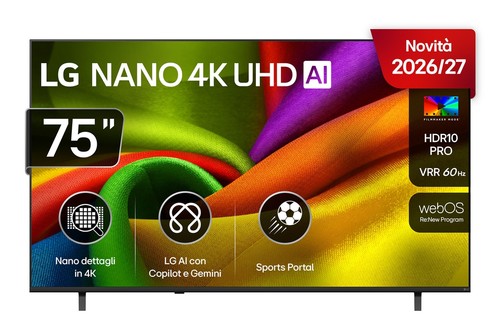 Pollici nano 4k uhd - pollici,