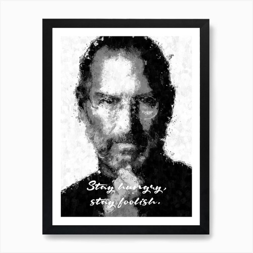 Stampa artistica steve jobs - steve,