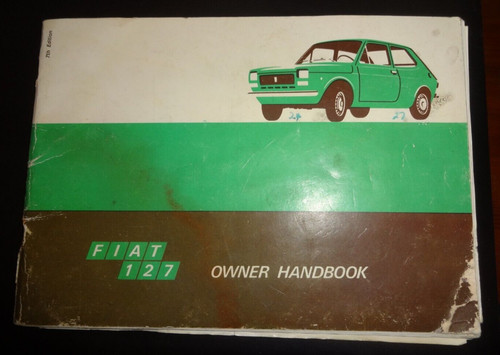 Fiat 127 manuale - manuale, proprietario