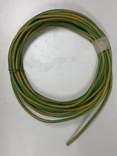 10 metri CAVO Giallo Verde UNIPOLARE CORDINA CORDA SEZIONE 1X16MMQ