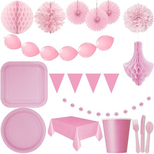 Decorazioni per feste rosa - decorazioni,