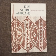 Libro "Due Storie Africane " Tascabile Copertina Rigida