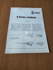 COLTELLO KRISS MALESE ARMA
