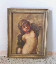 Cornice Antica Xviii Salvator Rosa. Doratura Foglia Oro Periodo 700 800.