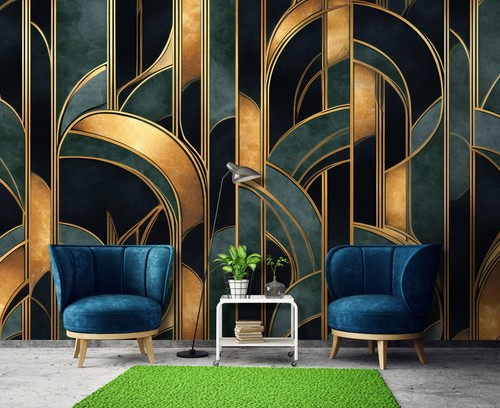 Fotomurale art deco glamour - fotomurale,