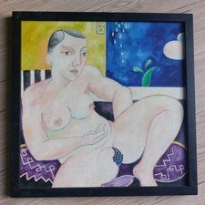 dipinto olio di Germano